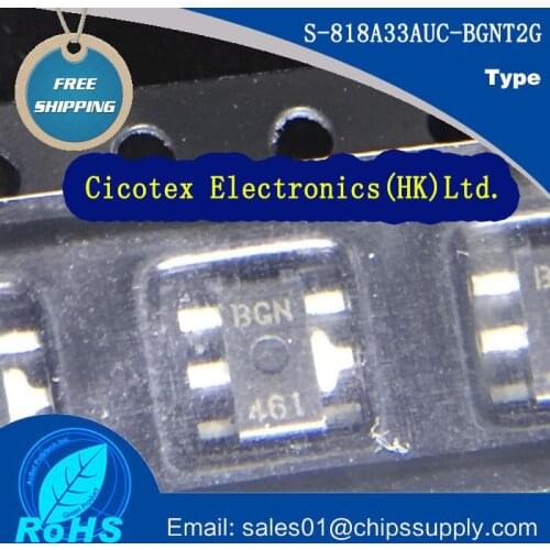 10pcs/lot S-818A33AUC-BGNT2G SOT89-5 BGN LOW DROPOUT CMOS VOLTAGE REGULATOR