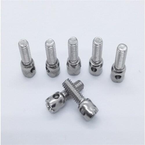 20pcs M3 Philips cross screw round head screws carbon steel galvanized one hole sealing meter in metric bolt 20-40mm length