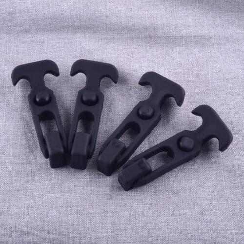 4Pcs M5 Rubber T-Handle T-Latch Hasp Draw Latch With Screws Fit For RV Tool Box Cooler Golf Cart Off-road Vehicles Universal