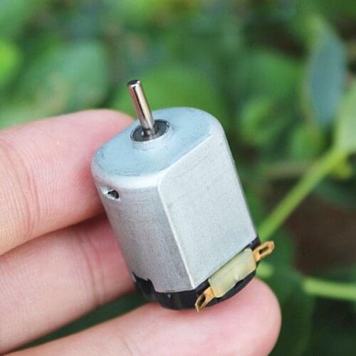 5pcs/lot 130 Micro Mini Motor DC 3 To 5V 7000RPM-11600RPM High Speed Miniature Carbon Brush Motor for Four-wheel Toy Engine
