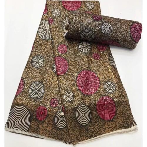 African Net Lace Fabric With Sequins SYJ-3888813 High Quality French Tulle Lace Nigerian Material Wedding Dress