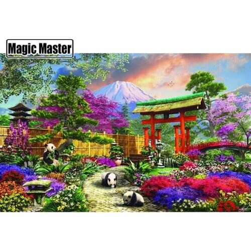 Full Round Drill 5D DIY Diamond Painting "Animal panda" Embroidery Cross Stitch 5D Home Decor Gift