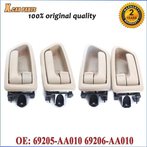 Car Inside Door Handle Tan Left Right FL FR RL RR 69205-AA010 69206-AA010 Fit For Toyota Camry 1997 1998 1999 2000 2001