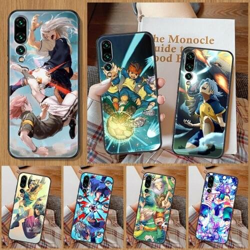 Inazuma Eleven Ares no Tenbin Phone Case For Huawei P Mate P10 P20 P30 P40 10 20 Smart Z Pro Lite black fashion hoesjes pretty