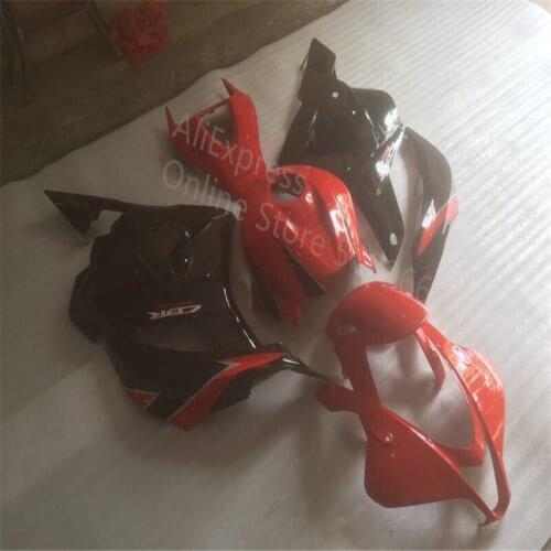 Hot sales Fairing For Honda 2009 2010 2011 2012 2009-2012 CBR 600RR Injection Plastic ABS red black Motorcycle Fairing