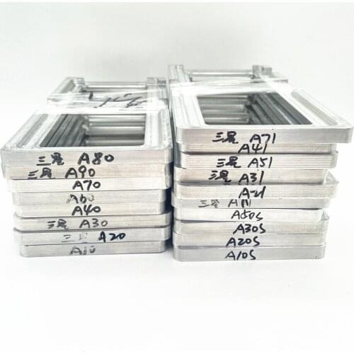 OCA glue LCD glass alignment mold For Samsung A21 A31 A41 A51 A71 M10 M20 M30 A20 A30 A40 A60 A70 A80 A20s A30s A50s A70s holder