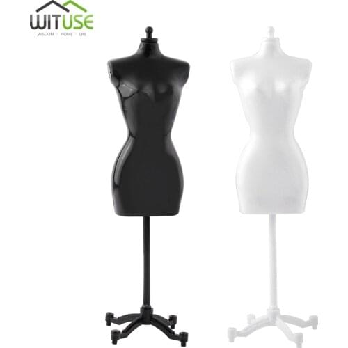 HOT SALE 1PCS Doll Accessories Display Holder Dress Clothes Gown Mannequin Model Stand For Barbie Doll Girls Play DIY Toy DZ