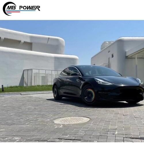 Hot!!!car Bodykits For Tel Car External Accessories Hub Cover With Various Stickers