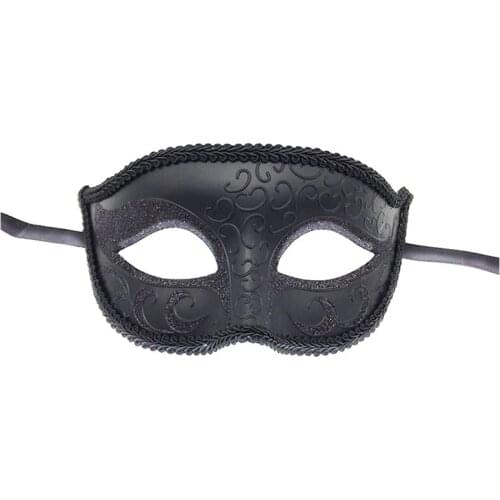 Wholesale Top-grade Plastic Half-face Masks for Masquerade Halloween Party Masks