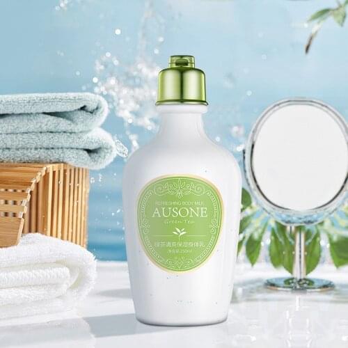 Green Tea Refreshing Moisturizing Body Milk Lasting Fragrance Lotion Skin Rejuvenation Nourish Green Tea Body Lotion