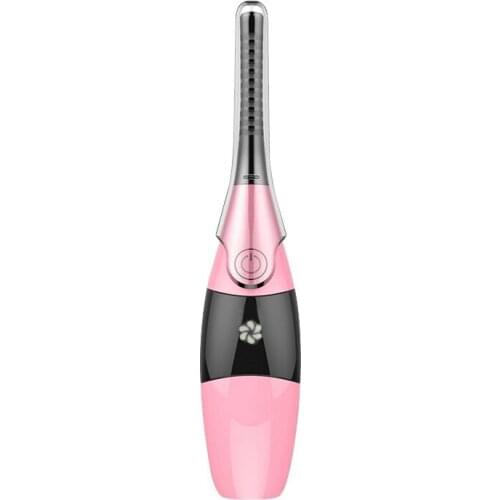 Heated Eyelash Curler Electric Eyelash Comb LCD Display 4 Temperature Gears Rechargeable Quick Heating Curling