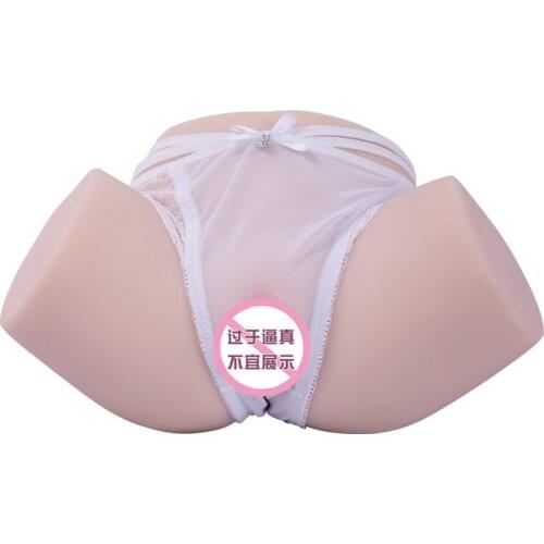 SEXYE Male Masturbator Silicone Pocket Real Pussy Sex Dolls Artificial Vagina Ass Two Channel Anal Masturbation Adult Sex Toys