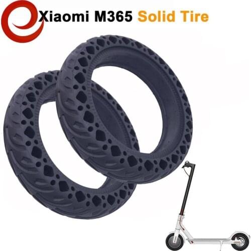 2Pcs Rubber Solid Tire for Xiaomi Mijia M365 8.5 Inch Electric Scooter Shock Absorber Damping Tyre Xiaomi Scooter Accessories