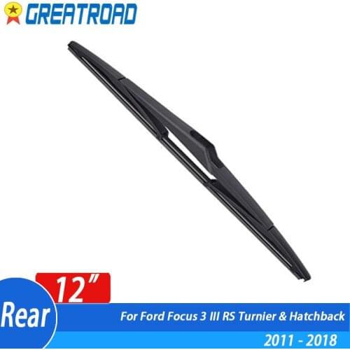 Wiper 12" Rear Wiper Blade For Ford Focus 3 III RS Turnier & Hatchback 2011 - 2018 Windshield Windscreen Rear Window