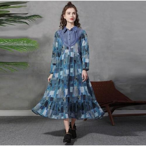 Модные платья в клетку SeeBeautiful China At AliExpress