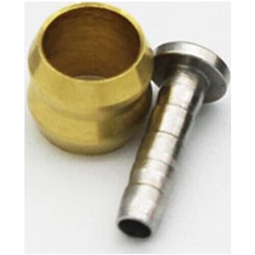 HotBike Bicycle Tube Tubing Fittings BH90 Olive Head For SHIMANO SLX XT XTR Stainless Steel + Aluminum Alloy Cycling Replacement