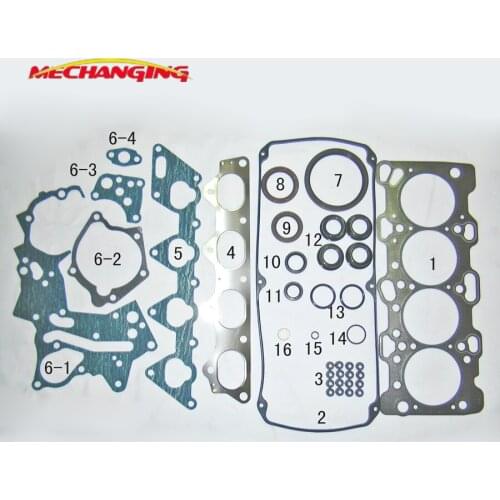 4G64 4G64K FOR MITSUBISHI ECLIPSE GALANT EXPO 16V and SPACE GEAR Engine seal Gasket ENGINE PARTS Overhaul Package 50139700