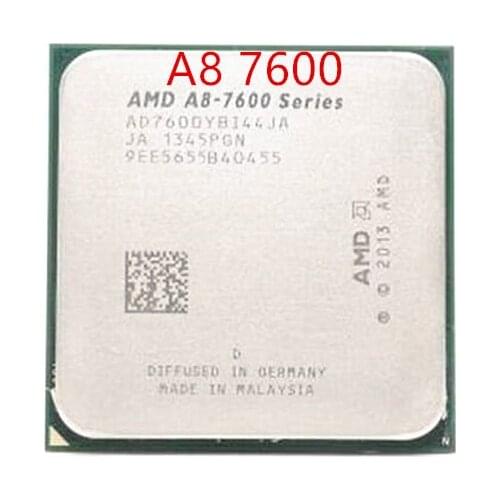 AMD FM2+APU A8-7600 Quad-Core CPU 3.1GHz L2=4M 65W Integrated R7 graphics 906Pin A8-7600B CPU Desktop processor Free shipping