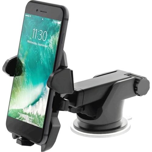 Car Phone Holder Universal 360 Degrees Smartphone Car Mount Holder Adjustable Phone Mounting Suction Cup Holder For Dropshipping