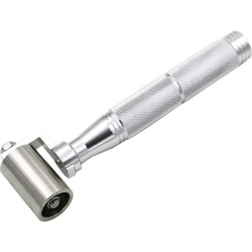 Household stainless wallpaper roller construction tool flat wall roller DIY wallpaper tool