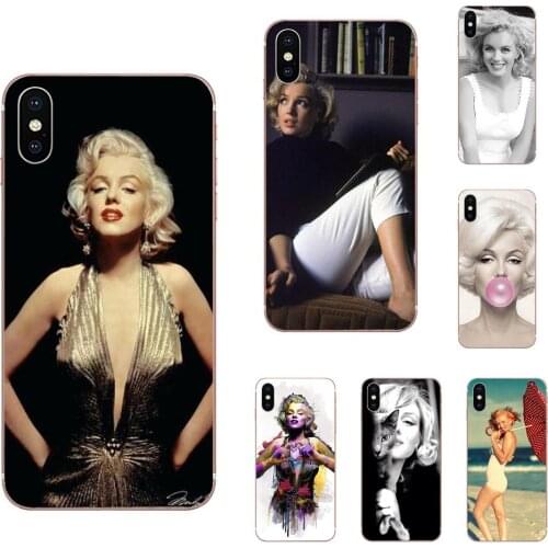 For Huawei p40 lite pro Honor 20i 20 10i 10 lite Y9 Y7 Y6 Y5 Prime 2019 2018 Mate 20 Lite TPU Case Sexy Woman Marilyn Monroe