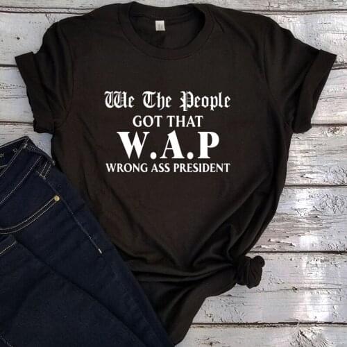 We The People Flag Shirt Freedom Fourth of July Tshirt Patriotic Clothes Graphic Women Independence Day Tee Gothic L