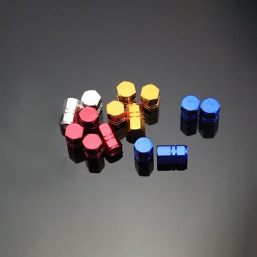 Aluminum Alloy Car Wheel Tire Valve Caps Tyre Rim Stem Covers Airdust Waterproof for Automobiles Motorcycles Trucks Bikes 2020