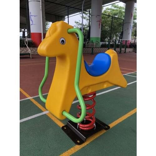 Outdoor balance seesaw children seesaw garden toy seesaw chair kids seesaw playground seat baby seesaw childrens horse Q29