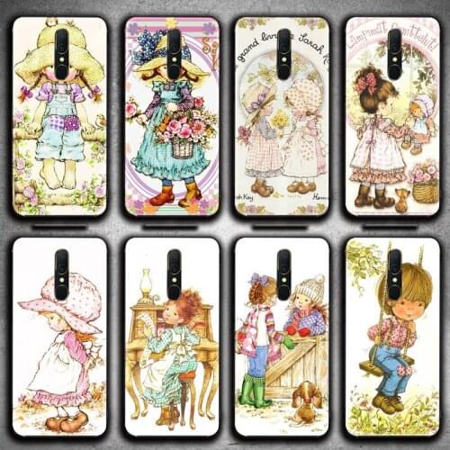 Lovely Cartoon Sarah Kay Phone Case For Oppo A5 A9 2020 Reno2 z Renoace 3pro A73S A71 F11