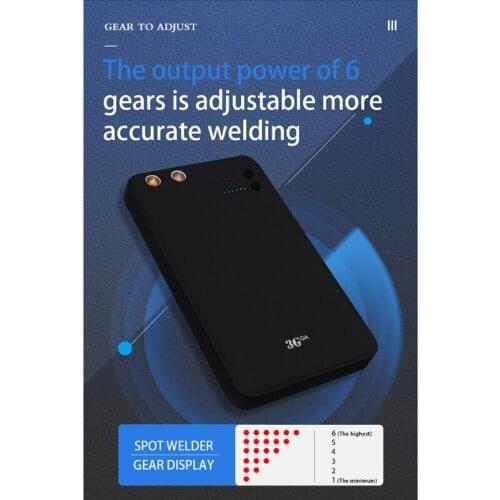 2021 New Handheld DIY Spot Welding Tool Mini Spot Welder 6 Gear Adjustable with Welding Pen Cable Spot Welder Equipment