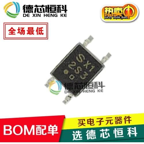 Original new S2S3 S2S3000F optocoupler PC2S3 SMD SOP-4 screen printing 2S3 Sharp isolator
