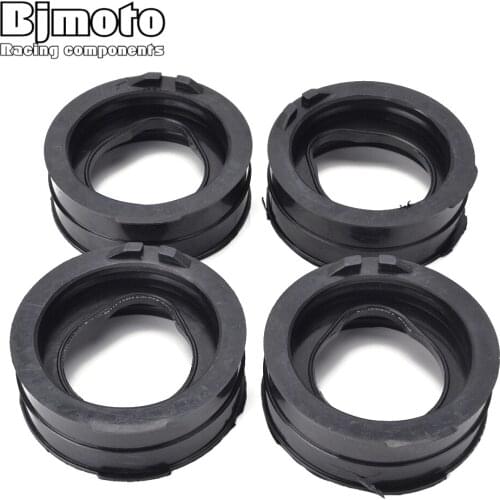 BJMOTO Motorcycle Carburetor Interface Adapter For Yamaha FJR1300 2003-2012 Carb Intake Manifold Boot Joint 5JW-13597-00