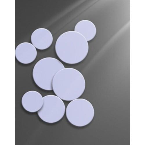 1PCS 125khz TK4100/EM4100 is Compatible RFID Tags Round Shape 25mmx1mm Waterproof PVC Small Coin Cards In Access Control