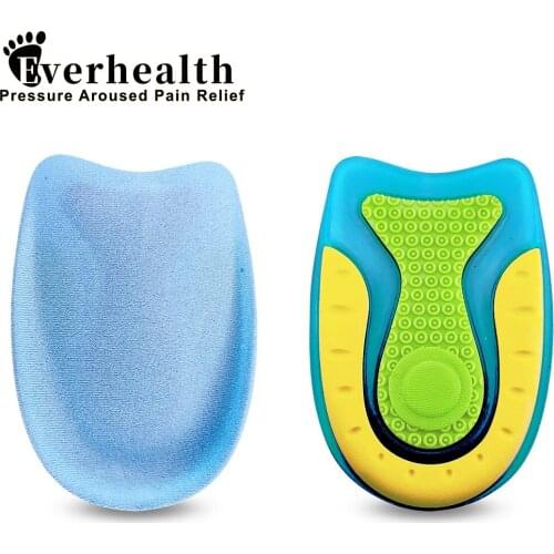 Silicone Gel Heel Pad for Plantar Fasciitis Spurs Cushion Shock Absorption Foot Skin Care Moisturising Shoe Insert Dropshipping