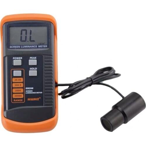 SM208 0.01-39990cd/m2 Screen Brightness Meterluminance meter