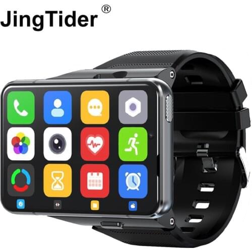 JingTider S999 2.88 INCH 4G Smart Watch MTK6761 Quad Core 4GB 64GB 5.0MP+13.0MP Dual Cameras Smartwatch 2300mAh Battery GPS WIFI
