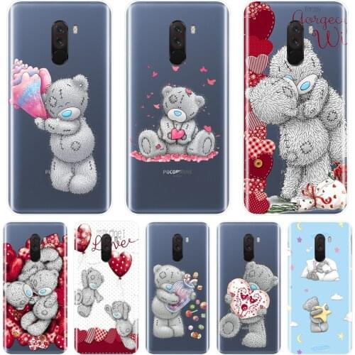 Tatty Teddy Back Cover For Xiaomi Redmi S2 4A 5A 6A 5 Plus Silicone Phone Case For Pocophone F1 Redmi Note 4 4X 5 5A 6 Pro Prime