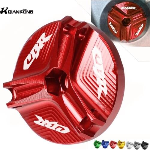 Engine Oil Filter Cup Plug Cover screws For Honda CBR600RR CBR900RR CBR929RR CBR1000RR CBR 600RR 900RR 929RR 1000RR 600 F2 F3 F4
