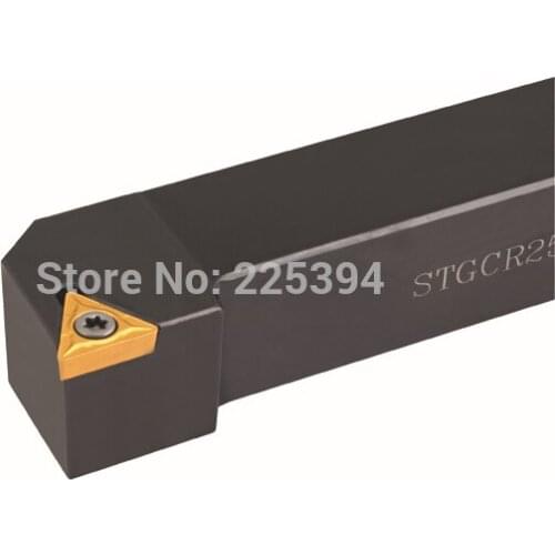 STGCR2020H16 external Tu CNC Lrning Lathe Bar Tool Holder For TCMT16, Used onathe Machine