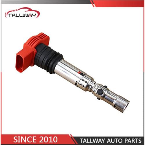 Top Quality 1pcs Ignition Coil For AUDI A4 1.8T Turbo 2001-2005 For VW A4 A6 A8 1.8Turbo 2.5TDI 2.8 3.0 V6 06C905115 L/M/E/F/G/H