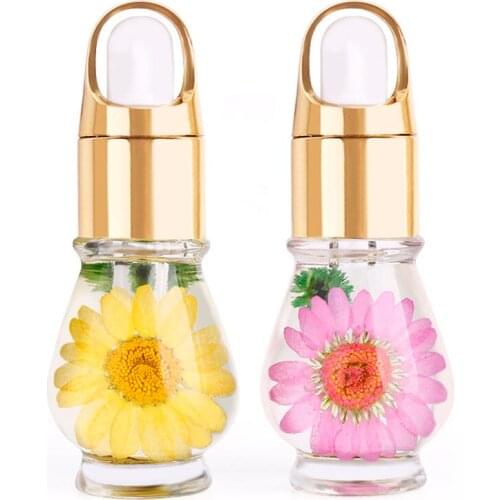 1Pcs 15ml Dried Flower Softener Nutritional Oil Cuticle Revitalizer Polish Repair Nail Skin Protector Treatment Nail Care Tool