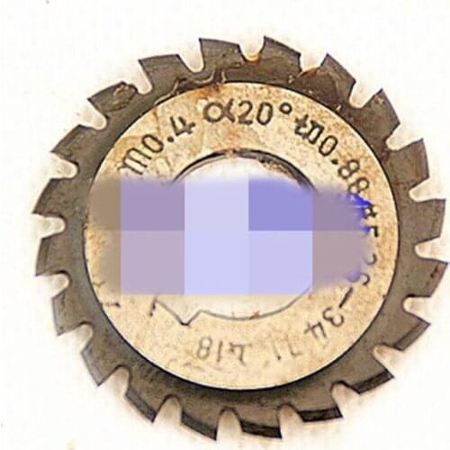 1PC Sold separately Module 0.4 PA20 Bore16 1#2#3#4#5#6#7#8# Involute Gear Cutters M0.4