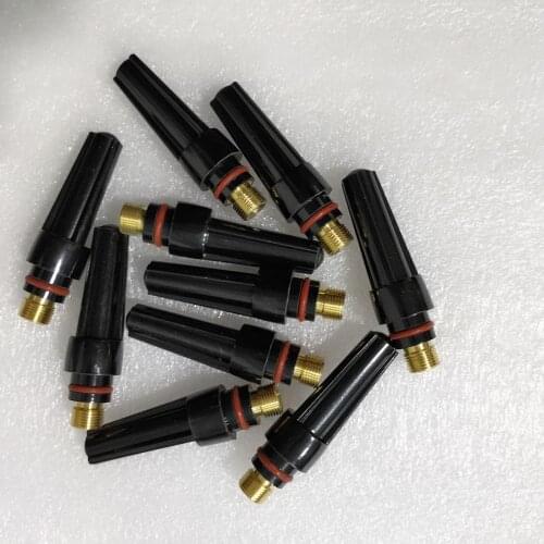10PCS 57Y03 Middle Back Cap For TIG Welding Torch 17 18 26 Series Tig Accessories