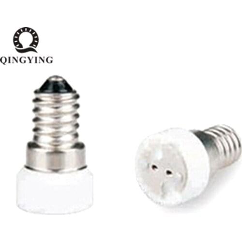 10pcs/lot E14-MR16 Lamp Holder Converter Socket, Lamp Holder Adapter Light Bulb Plug Extender free shipping