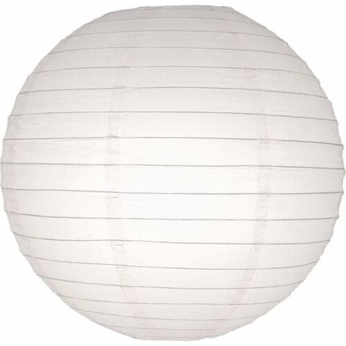 10 pieces per lot 8 inch or 10 inch or 14 inch White Color Round Paper Lanterns Wedding Party Hanging Decor Favor