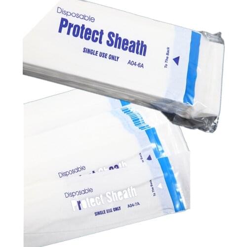 30 Pcs Dental Oral Intraoral Camera Sleeves Sheet Sheath Cover Disposable Teeth 7A/6A Dental Tool