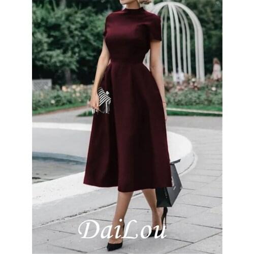 Женские платья ниже колена AiWeiWan China At AliExpress