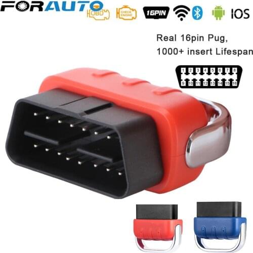 Car Diagnostic Tool for Android/IOS MINI OBD2 V2.2 Bluetooth 5.0 Scan Tool Code Reader PIC18F25K80 WIFI OBD2 Scanner