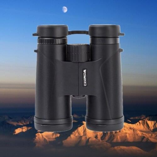 High quality 12X42 HD binoculars outdoor hiking camping binoculars professional high-power HD wide-angle binoculars