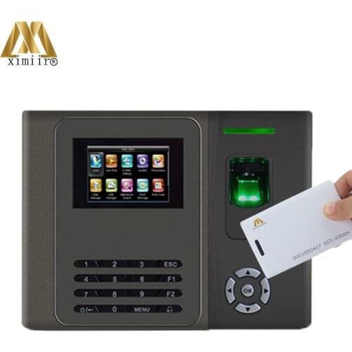 ZK Biometric Fingerprint Access Control And Time Attendance With Backup Battery XM210 Fingerprint And RFID Card Access Control